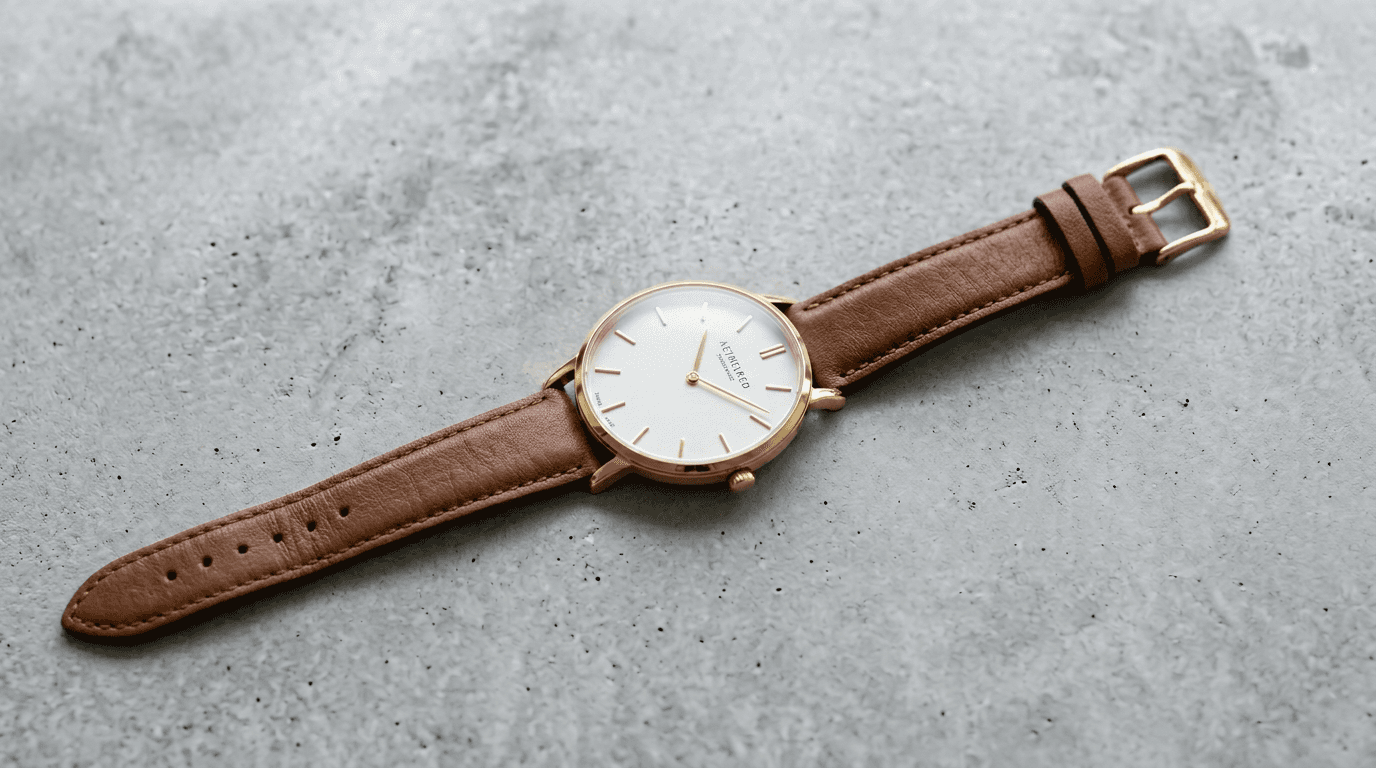 Minimalist Leather Watch
