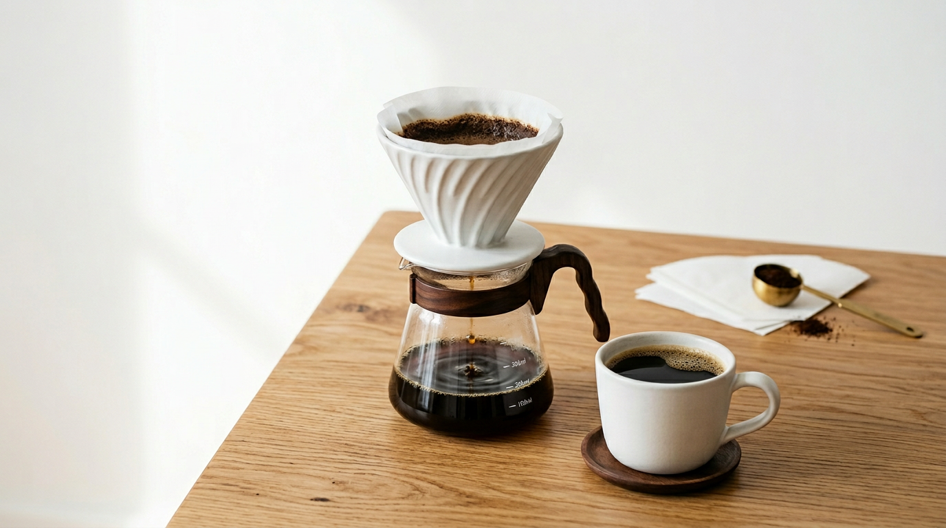 Ceramic Pour-Over Coffee Set
