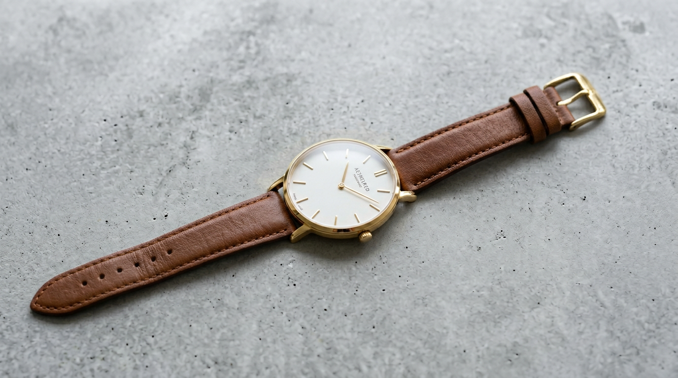 Minimalist Leather Watch